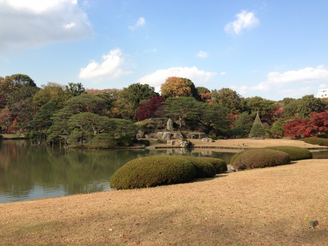 景色がきれいな庭園