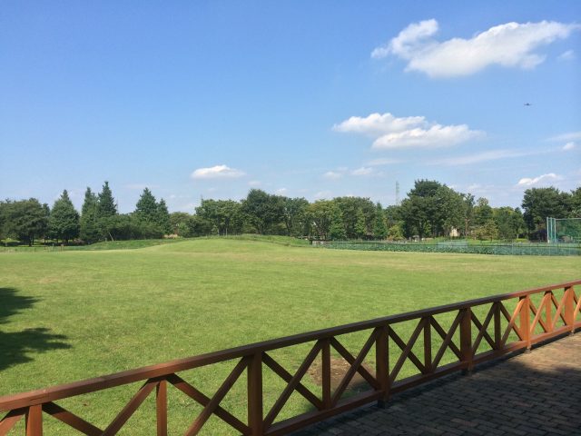 秋留台公園のバーベキュー広場