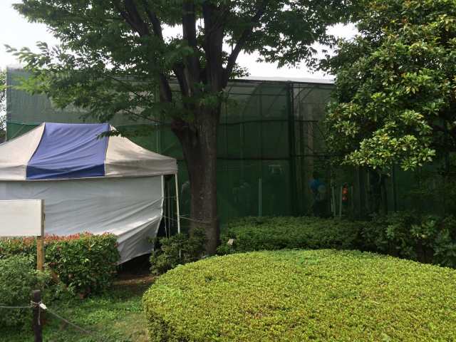 荒川自然公園のオオムラサキ観察園~外観