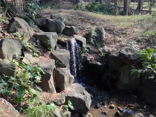 有栖川宮記念公園の滝