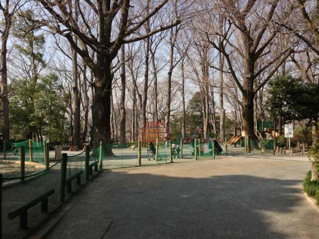 有栖川宮記念公園の児童コーナー