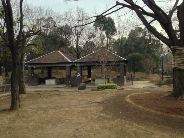 平和島公園のキャンプ場A