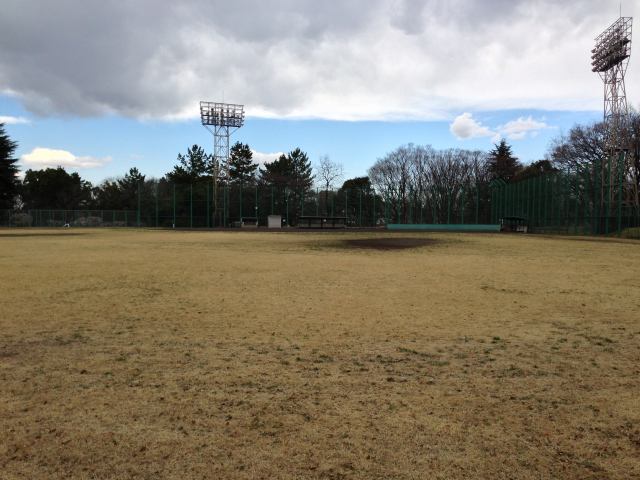 城北中央公園の野球場A