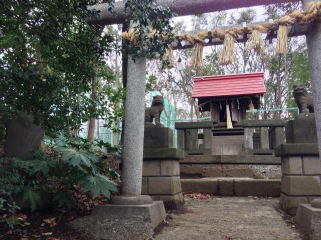 御嶽神社～狼型狛犬