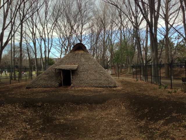 城北中央公園の栗原遺跡