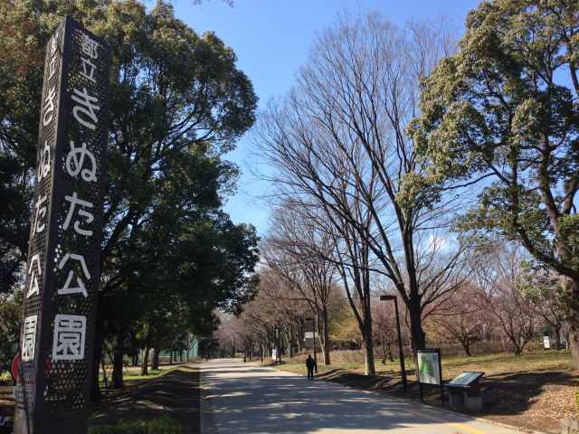 砧公園・正門