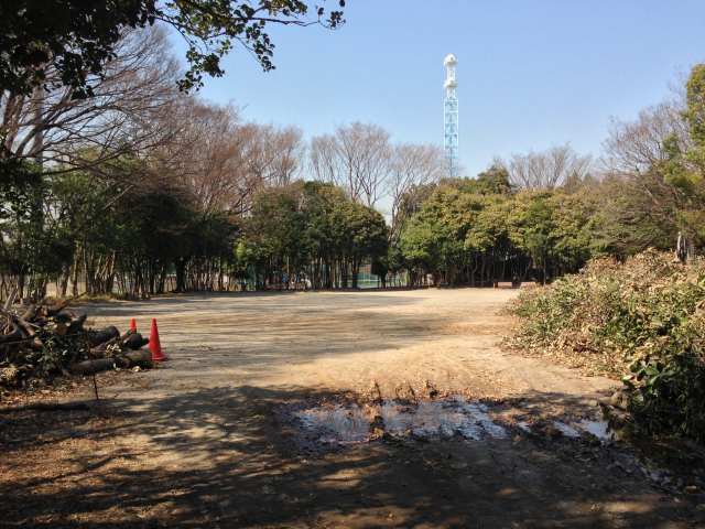 北区立中央公園の腐葉土培養施設