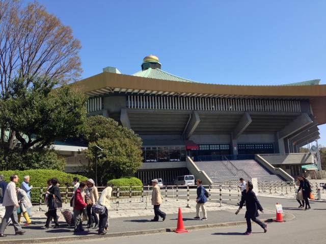 日本武道館~近景