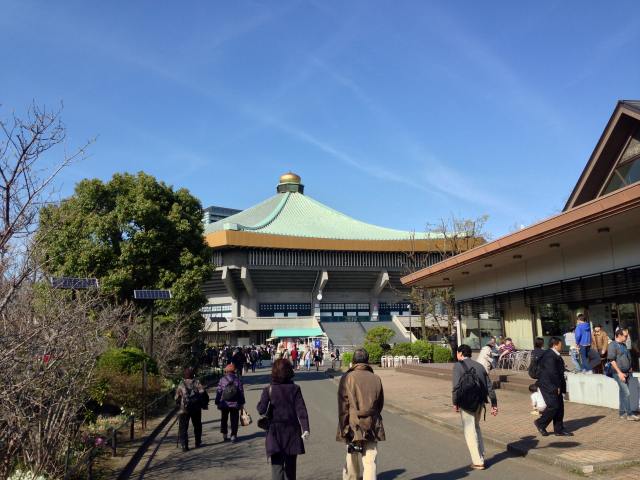 日本武道館~遠景