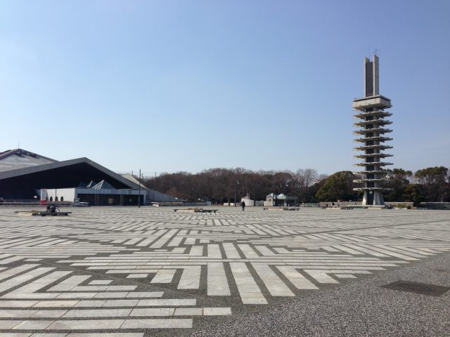 駒沢オリンピック公園の中央広場