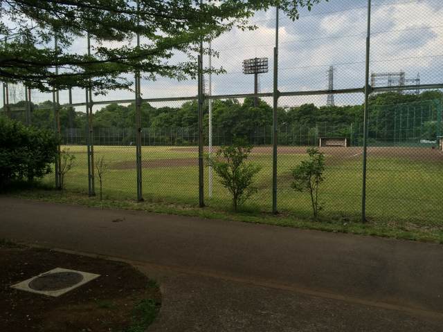 武蔵野公園の野球場