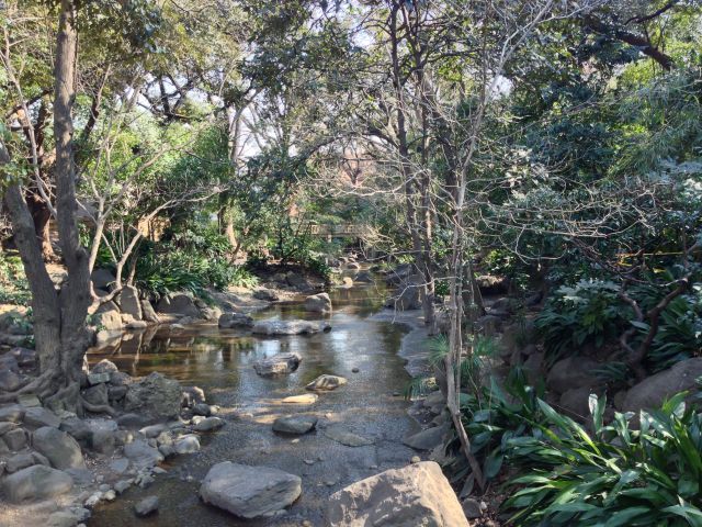 名主の滝公園の流れ