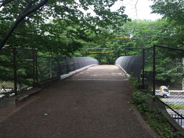 野川公園の連絡橋