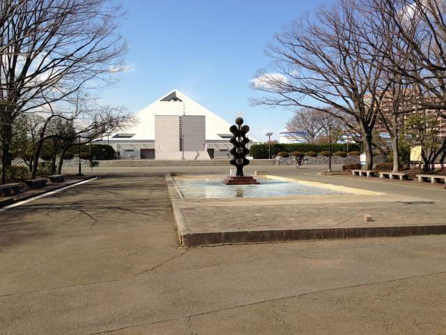 大蔵運動公園の体育館