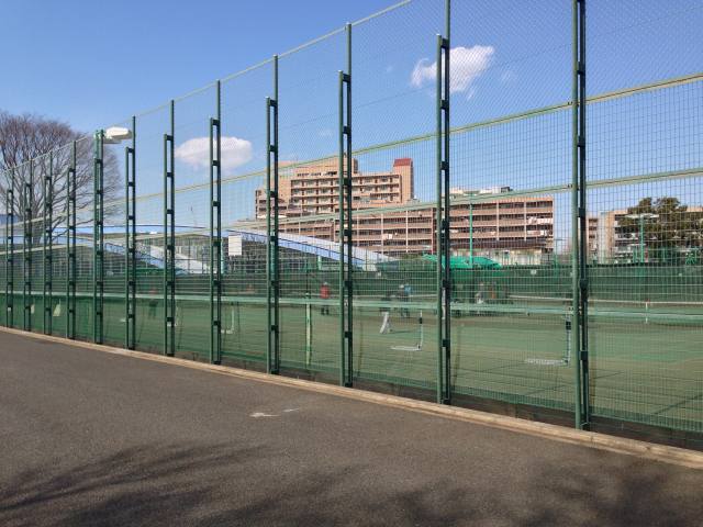 大蔵運動公園のテニスコート