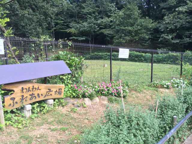 小山内裏公園のわんわんふれあい広場