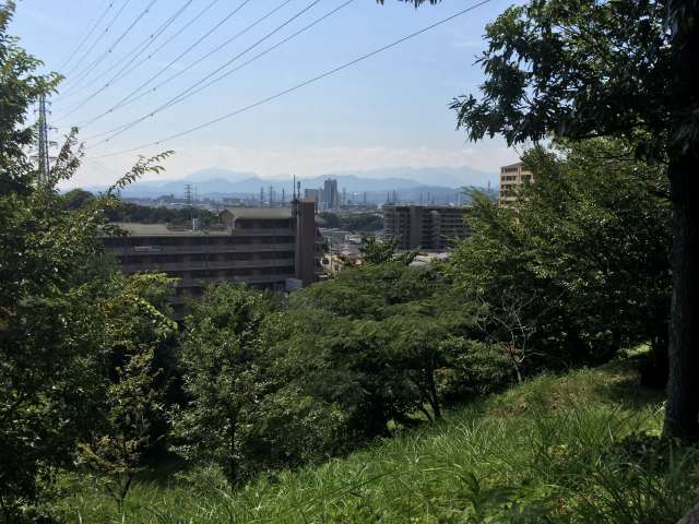 小山内裏公園の東展望広場