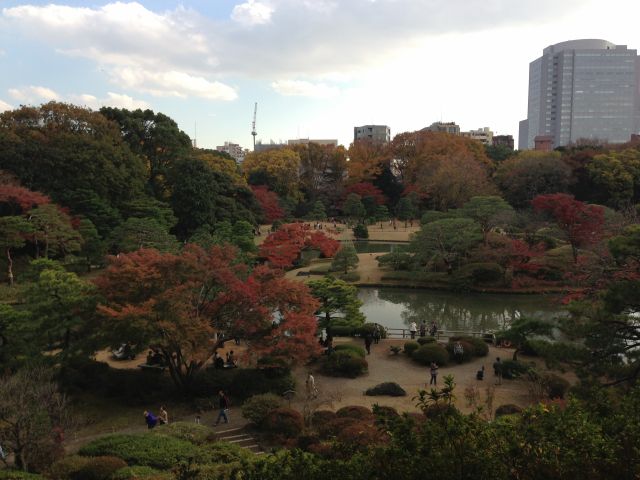 藤代峠の頂上から見た景色