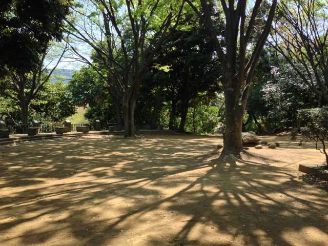 芝丸山古墳~頂上からの眺め