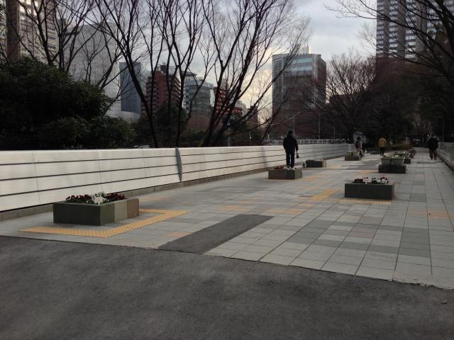 新宿中央公園の公園大橋