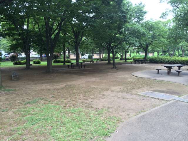 篠崎公園のバーベキュー広場