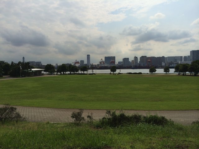 潮風公園の太陽の広場