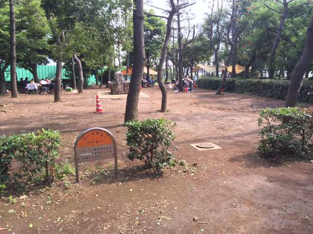 潮風公園のバーベキュー広場