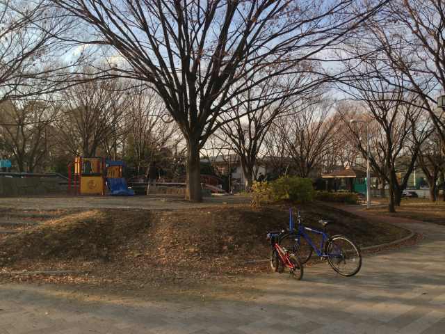 祖師谷公園の子供の遊び場