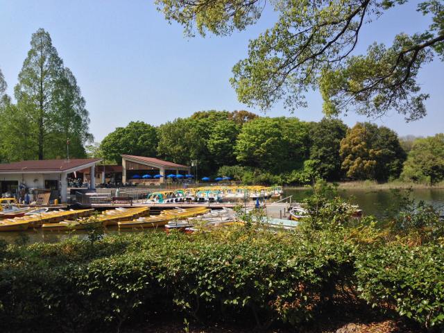 昭和記念公園のボートハウス