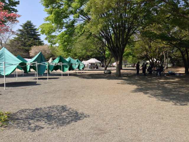 昭和記念公園のバーベキューガーデン