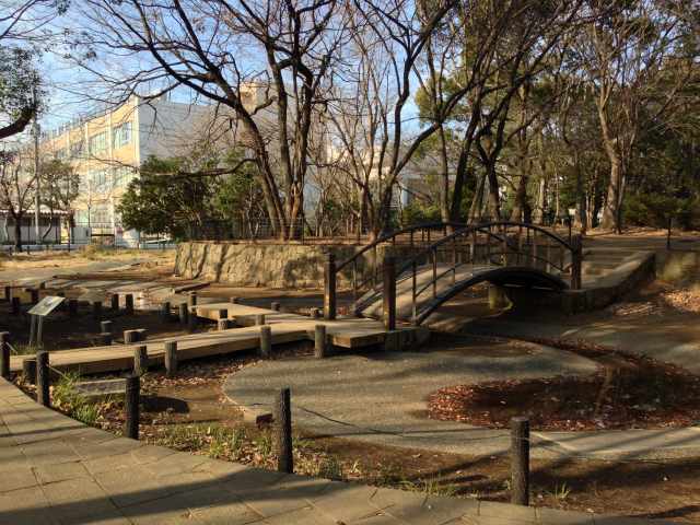 徳丸ケ原公園のじゃぶじゃぶ池