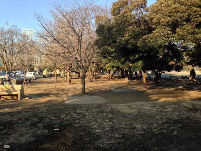 和田掘公園のバーベキュー広場