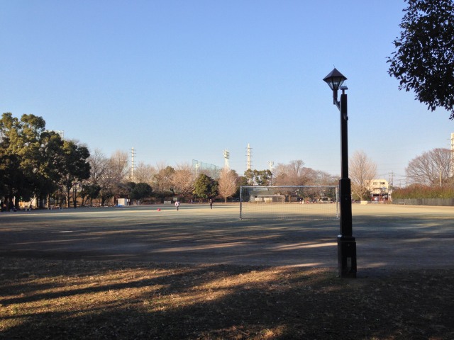 和田掘公園の陸上競技場