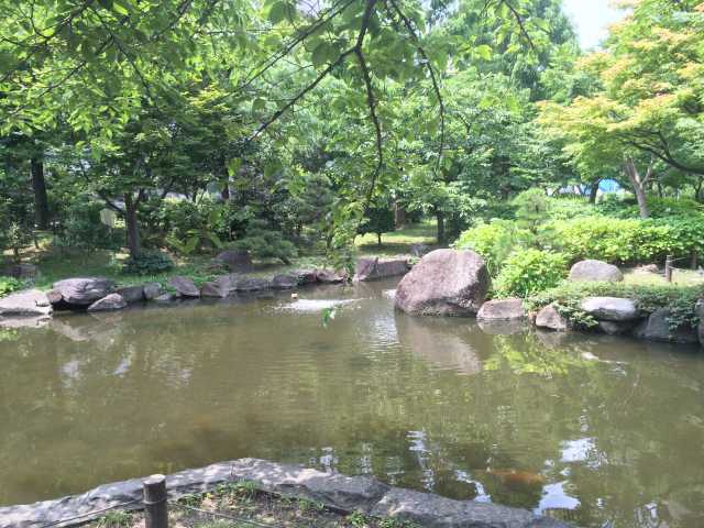 横網町公園の日本庭園~外観