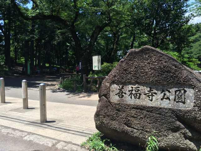 善福寺公園の上の池エリア入口